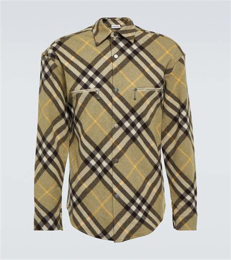 burberry check wool &